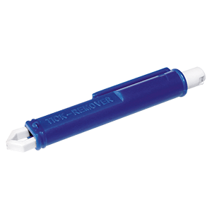 Zeckenzange blau