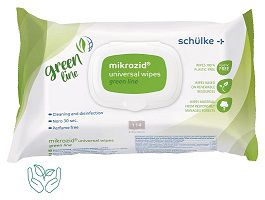 mikrozid® universal wipes green line